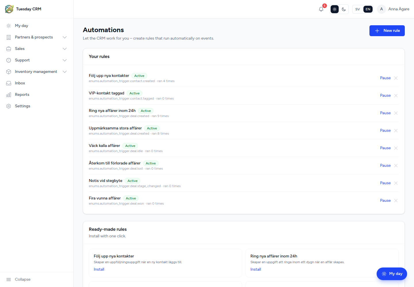 Automations